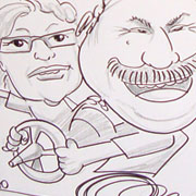 Caricatura em Evento