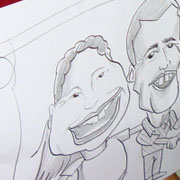 Caricatura em Evento