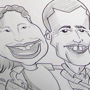 Caricatura em Evento