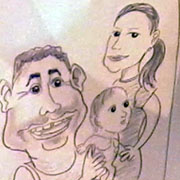 Caricatura em Evento